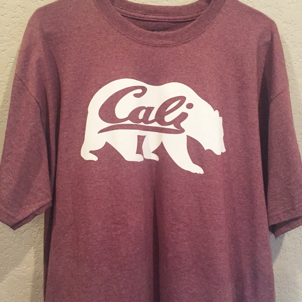 💜California Cali bear shirt new